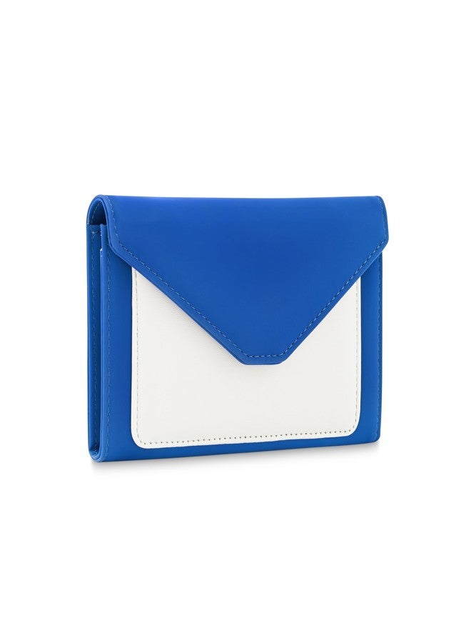 Fastrack Women's Faux Leather Casual Wallet,Blue - Image 3